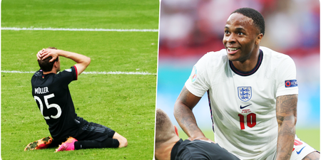 Fans are loving Raheem Sterling and his teammates’ reaction to Muller miss