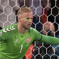 Kasper Schmeichel reveals ref’s response after he complained to him about laser pen