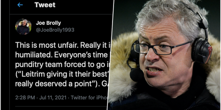 “The GAA ought to be ashamed” – Joe Brolly vents his frustration on Twitter