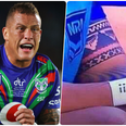 Rugby League star fined $5,000 after TV cameras pick up obscene motivational message
