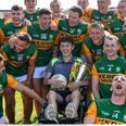 Injured Kerry player celebrates Munster title with teammates just two weeks after serious car accident