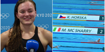 Mona McSharry’s incredible Olympics journey ends by blitzing Irish record