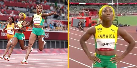 Jamaica teammates are as frosty after Thompson-Herah’s history-making 100m win