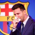 Lionel Messi admits biggest Barcelona regret in emotional press conference
