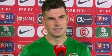 Ireland’s John Egan admits that it was “heartbreaking” to not get a result against Portugal