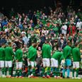 Hearing the fans singing Amhrán na bhFiann for the first time in two years was spine tingling