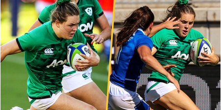 Beibhinn Parsons leaves SEVEN Italian players for dust as Ireland keep World Cup dreams alive