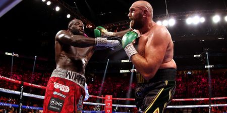 New footage shows exactly what Deontay Wilder said to Tyson Fury after trilogy fight