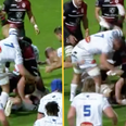 French star outrageously lucky to avoid red card for dangerous Antoine Dupont tackle