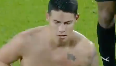 James Rodriguez loses his head and gets two quickfire yellows for Al Rayyan