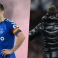 Seamus Coleman intervened after his Everton teammate was confronted by a fan on the pitch