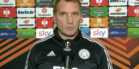 ‘I don’t really know what it is’ – Brendan Rodgers on the Europa Conference League