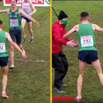 Magical scenes as Irish athlete ignores the stewards to let team-mate know they’d won