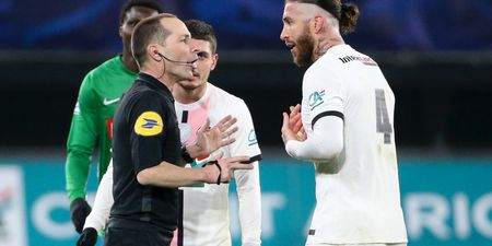 Sergio Ramos picks up 27th red card of his career, in beautifully typical Sergio Ramos fashion
