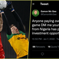 Eammon McGee’s hilarious tweet about the price of streaming GAA games hits the nail on the head