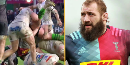 Joe Marler settles matters on the pitch after shocking red card clear-out