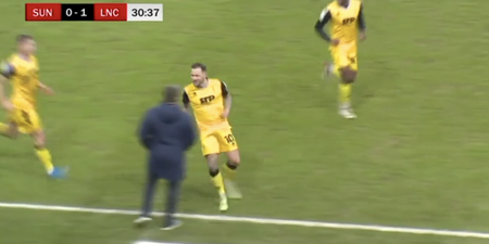 Striker celebrates in former manager’s face after scoring against Sunderland