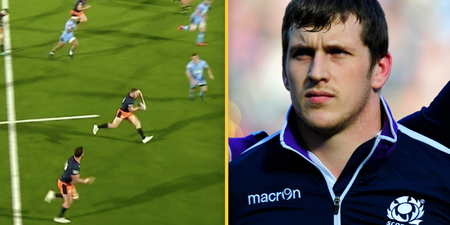“It’s probably the best move in rugby at the moment” – Scotland star shows us how it’s done