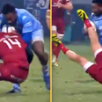 Castres winger Filipo Nakosi’s devastating carry flattens Conor Murray and Andrew Conway