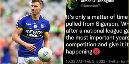 James O’Donoghue slams GAA calendar following Tommy Conroy’s cruciate injury in Sigerson Cup
