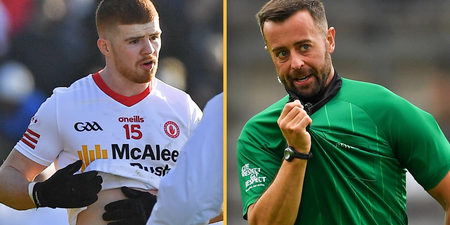 David Gough sends off five players as Armagh give Tyrone an almighty land