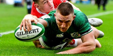 Impressive Andrew Conway try-scoring rate is second to only one Ireland player