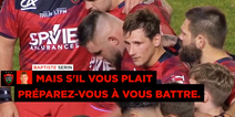 “We are in survival mode now” – TV footage captures intense Toulon team huddle