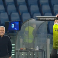 Jose Mourinho sent off for Roma… again