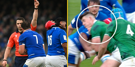 Here’s why Italy lost two players after getting one man sent off
