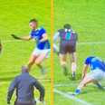 Diarmuid O’Connor pulls a step-over from his bag of tricks in Tralee