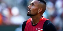 Nick Kyrgios apologises to ballboy after nearly hitting him with racket