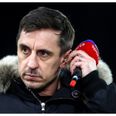 Gary Neville copped it from Liverpool fans after getting a tad carried away