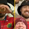 England star Jack Nowell spotted in Munster jersey, on the beers, at Thomond Park