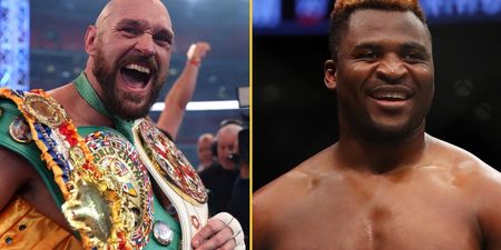 Francis Ngannou wants a Tyson Fury clause in his new UFC contract