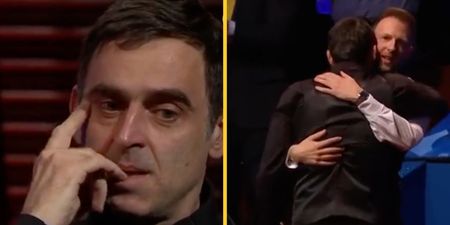 Ronnie O’Sullivan breaks down speaking about what Judd Trump said to him