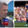 Jamie Carragher slams ‘idiot’ Luke Ayling for ‘disgusting’ tackle against Arsenal