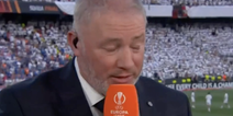 Emotional Ally McCoist gives reaction to Rangers Europa League final defeat