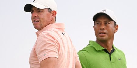 Rory McIlroy in awe of “unbelievable” Tiger Woods but better off without him