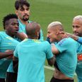 Richarlison and Vinicius ‘separated by Brazil teammates after training fight’