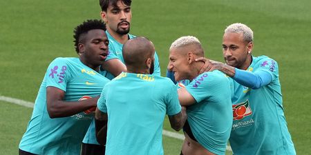 Richarlison and Vinicius ‘separated by Brazil teammates after training fight’