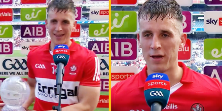 Shane McGuigan does a ‘Sueey’ Cristiano Ronaldo would be proud of after winning MOTM