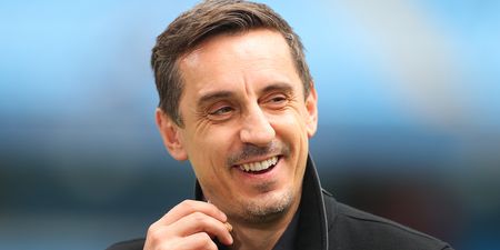 Gary Neville reaches a whole new level of smug after Liverpool’s defeat