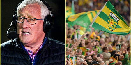 Pat Spillane recalls the incident when he was “punched by Donegal supporters”