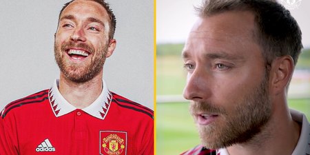 Christian Eriksen names his two footballing heroes in first Man United interview