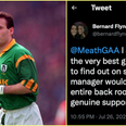Bernard Flynn finds out that Colm O’Rourke gets Meath job over him via social media