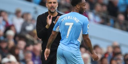 Raheem Sterling admits that  he was unhappy with Pep Guardiola’s team selection last season