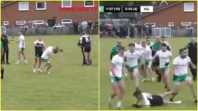 “This game is going to get abandoned” – Mass brawl between Kilcoo and Burren results in six red cards
