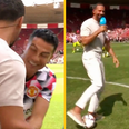 Cristiano Ronaldo stitches up Rio Ferdinand with pre-match prank at Southampton