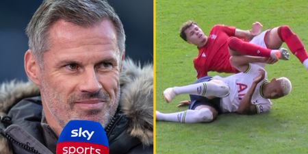 “What do you expect him to do?” – Jamie Carragher defends foul on showboating Richarlison