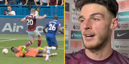 “Absolute disgrace” – Declan Rice rages over disallowed goal against Chelsea